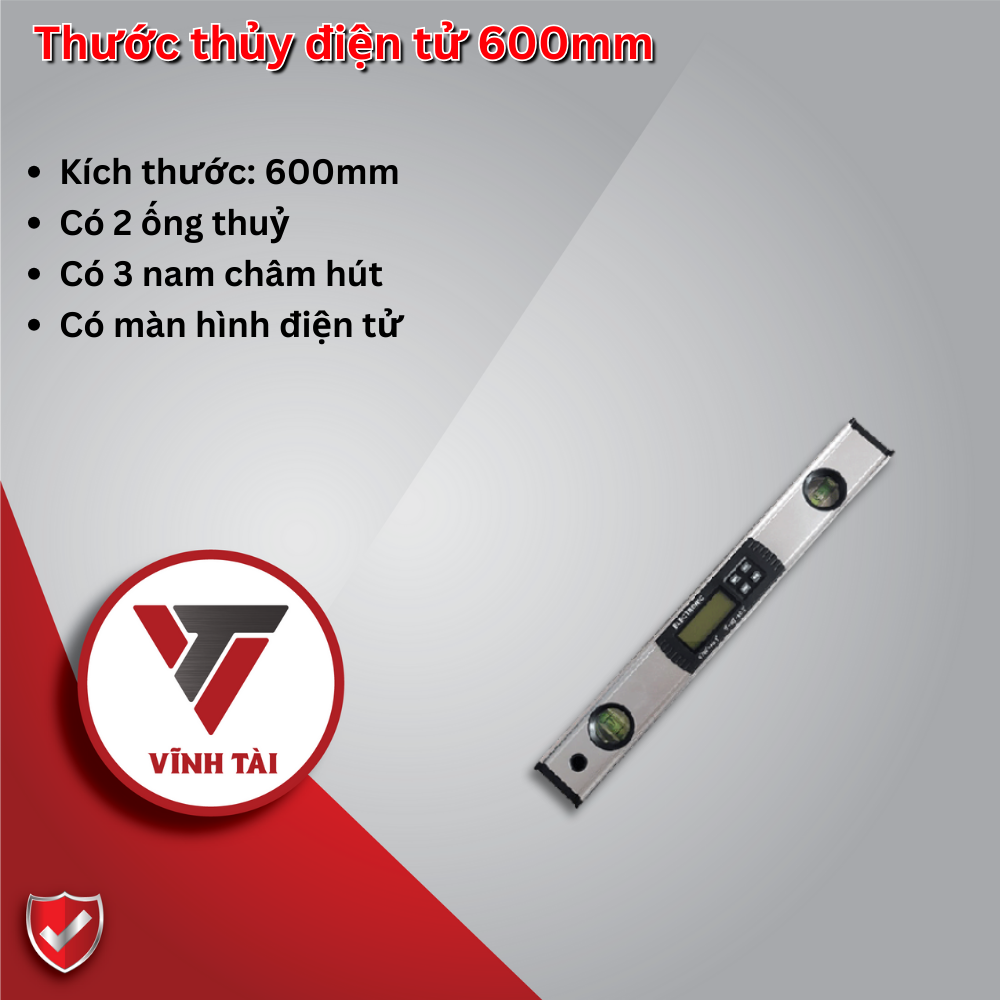 Thước thủy điện tử 600mm