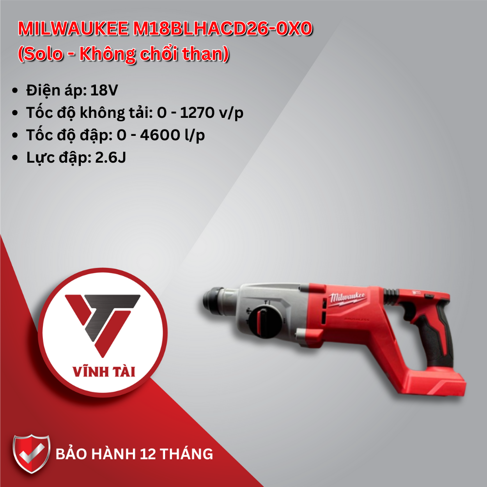 MILWAUKEE M18BLHACD26-0X0