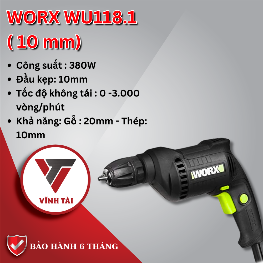 WORX WU118.1